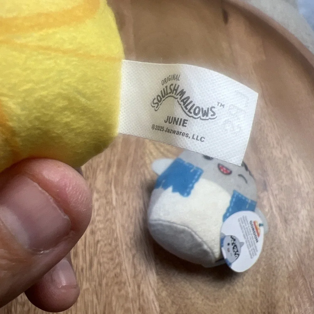 McDonald's Mini Squishmallows 3-Pack Gordon‎ (2) Junie 3